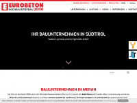 eurobeton2000.com Webseite Vorschau