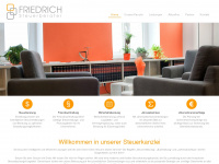 friedrich-steuerberater.com Webseite Vorschau
