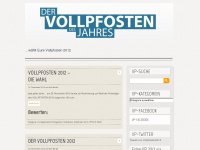 dievollpfosten2012.wordpress.com Webseite Vorschau
