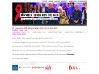 berliner-aidsgala.de Webseite Vorschau