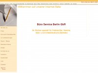 berliner-bueroservice.de Webseite Vorschau