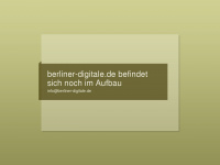 berliner-digitale.de Webseite Vorschau