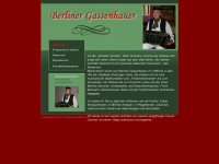 berliner-gassenhauer.net Webseite Vorschau