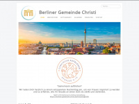 berliner-gemeinde-christi.de Webseite Vorschau