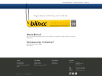 blin.cc Webseite Vorschau
