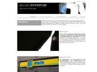 berliner-leuchtreklame.de Webseite Vorschau