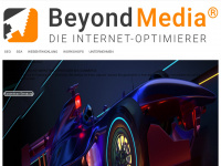 beyond-media.de Webseite Vorschau