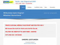 berliner-moebeltaxi.de Webseite Vorschau