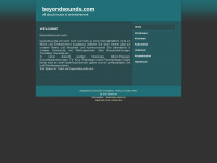 beyondsounds.de Webseite Vorschau