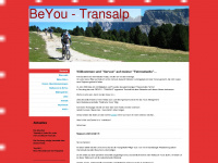 beyou-transalp.de Webseite Vorschau