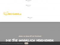 bio-gans.de Webseite Vorschau