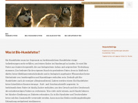 bio-hundefutter.net Webseite Vorschau