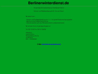 berlinerwinterdienst.de Webseite Vorschau