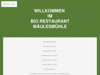bio-muehle.de Webseite Vorschau