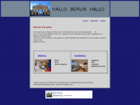 berlinhallo.de Webseite Vorschau