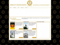 berlinhighlights.com Webseite Vorschau
