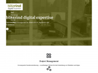 blitzrind.de Webseite Vorschau