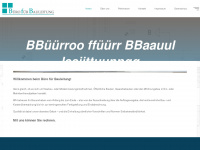 bf-bauleitung.de Webseite Vorschau