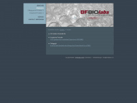 bf-biolabs.de Webseite Vorschau