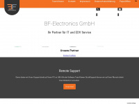 bf-electronics.de Webseite Vorschau