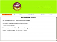bio-tisch.de Webseite Vorschau