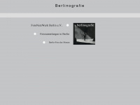 berlinographie.de Webseite Vorschau