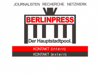 berlinpress.de Webseite Vorschau