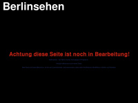 berlinsehen.de Webseite Vorschau