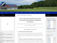 fcemersacker.de Webseite Vorschau