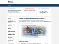 vdvka.de Webseite Vorschau