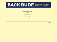 backbude-kiel.de Webseite Vorschau
