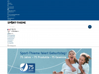 sport-thieme.ch Webseite Vorschau