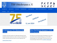 tsvottobrunn.de Webseite Vorschau