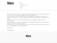 blocc.de Webseite Vorschau