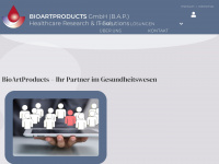 bioartproducts.de Webseite Vorschau