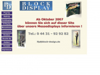 block-display.de Webseite Vorschau