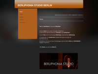 berliphonia-records.de Webseite Vorschau