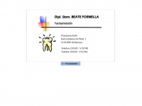 bformella.de Webseite Vorschau