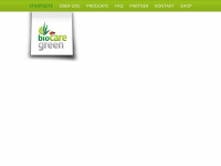 biocaregreen.de Webseite Vorschau