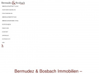 bermudez-bosbach.de Webseite Vorschau