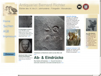 bernardrichter.com Webseite Vorschau