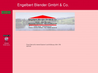 bg-blender.de Webseite Vorschau