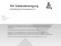 bg-gebaeudereinigung.de Webseite Vorschau