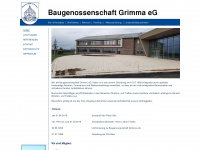bg-grimma.de Webseite Vorschau