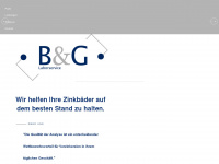 bg-laborservice.eu Webseite Vorschau