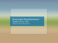 bioenergie-maroldsweisach.de Webseite Vorschau