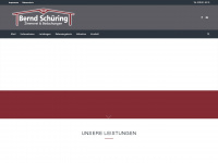 bernd-schuering.de Webseite Vorschau