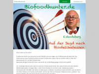 biofoodhunter.de Webseite Vorschau