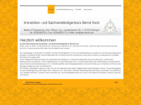 berndkoch.de Webseite Vorschau