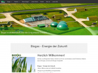 biogas-plus.de Webseite Vorschau